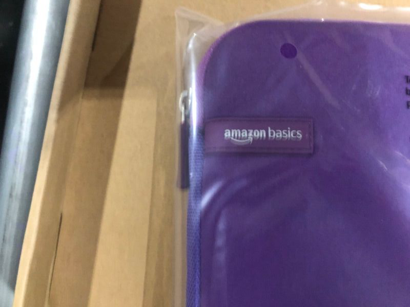 Photo 3 of AmazonBasics 13.3-inch Laptop Sleeve - Purple