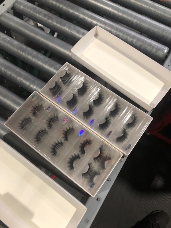 Photo 2 of 2 PACKS - 3D Soft Mink False Eyelashes Fluffy Wispy Thick Eye Lashes Full Strips Makeup Tools 15 Pairs