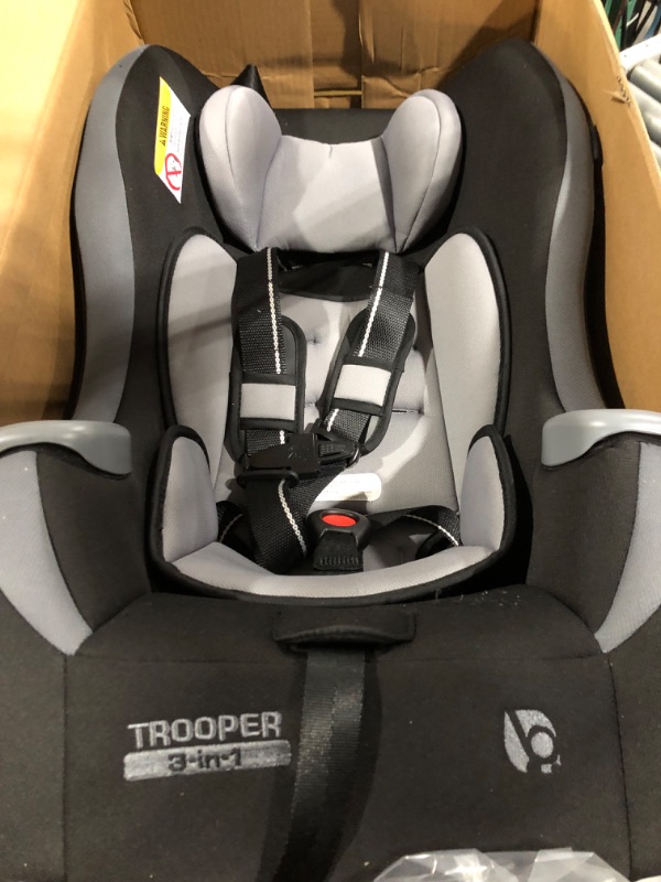 Photo 2 of Baby Trend Trooper 3-in-1 Convertible Car Seat, Dash Black