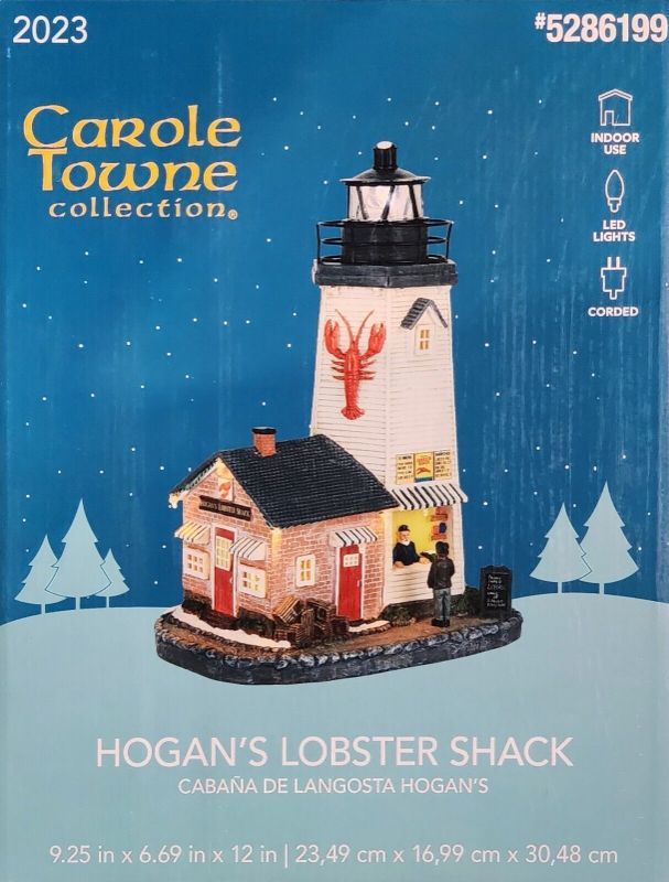 Photo 1 of Carole Towne Hogan's Lobster Shack Lighthouse Christmas Village