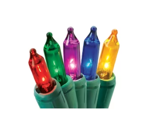 Photo 1 of GE ConstantON 300-Count 62-ft Multicolor Incandescent Plug-In Christmas String Lights