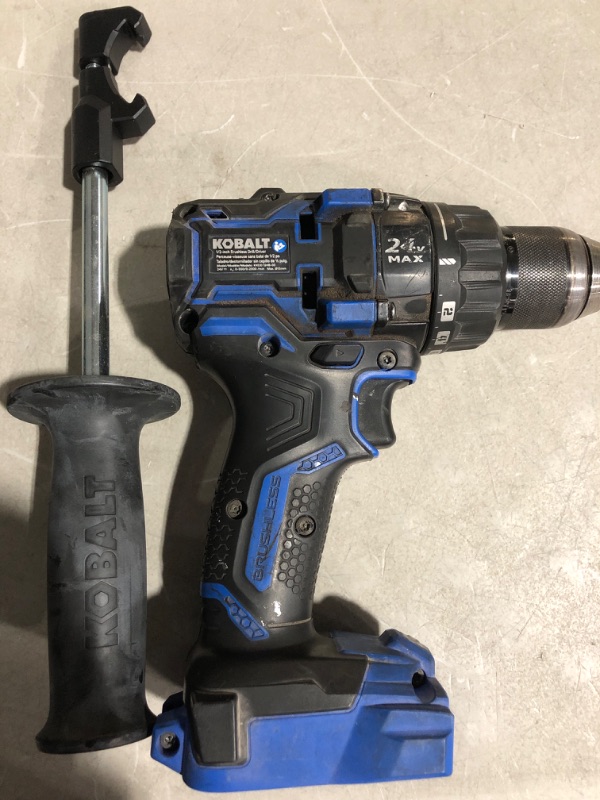 Photo 3 of * used * see all images *
Kobalt XTR 1/2-in 24-volt-Amp Variable Speed Brushless Cordless Hammer Drill (1-Battery Included)