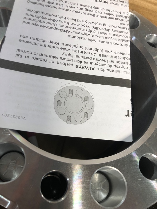 Photo 2 of Orion Motor Tech 8x6.5 Wheel Spacers, 2 Inch Wheel Adapters with Studs Compatible with 1994-2011 Dodge Ram 2500 3500 1988-1998 Ford F250 F350, 8x165.1 Wheel Spacer Kit with 130 mm Hub Bore, Set of 4