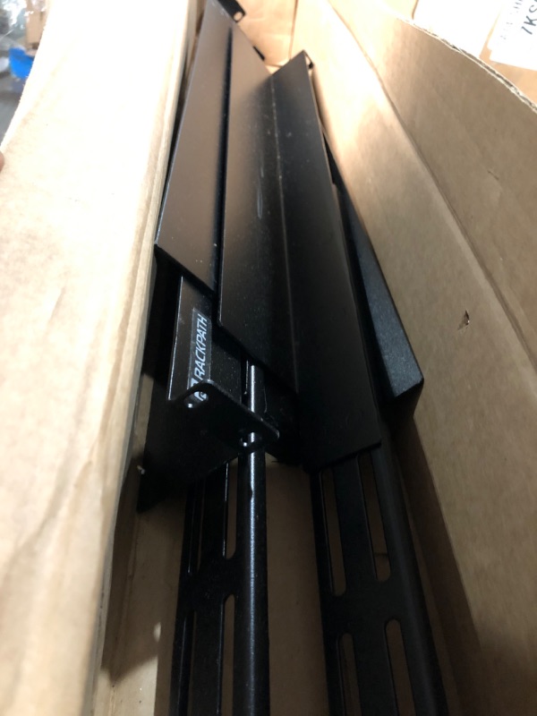 Photo 2 of RackPath 1U 4-Post Server Rack Rail, 20.2-32 Inch Adjustable Depth - 110lbs Capacity