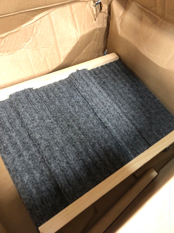 Photo 1 of Pawaboo Foldable Dog Ramp for Couch, Portable Wooden Pet Ramp,