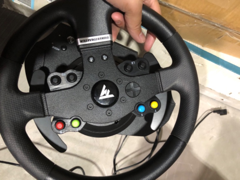 Photo 7 of **MAJOR DAMAGE, SOLD FOR PARTS, READ NOTES, NON-REFUNDABLE**
Thrustmaster TMX Force Feedback Racing Wheel 