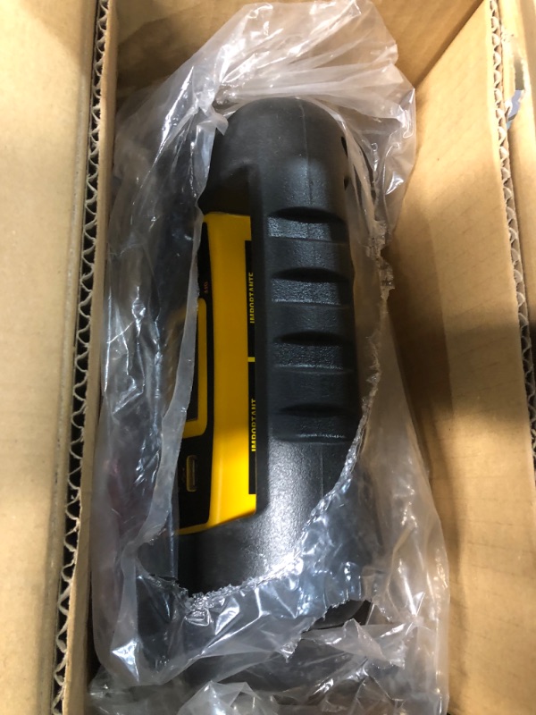 Photo 2 of DEWALT DXAEJ14 Digital Portable Power Station Jump Starter: 1400 Peak/700 Instant Amps, 120 PSI Digital Air Compressor, 3.1A USB Ports, Battery Clamps , Yellow