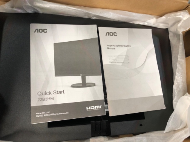 Photo 5 of AOC 22B3HM 22" Class Full HD 75Hz Monitor