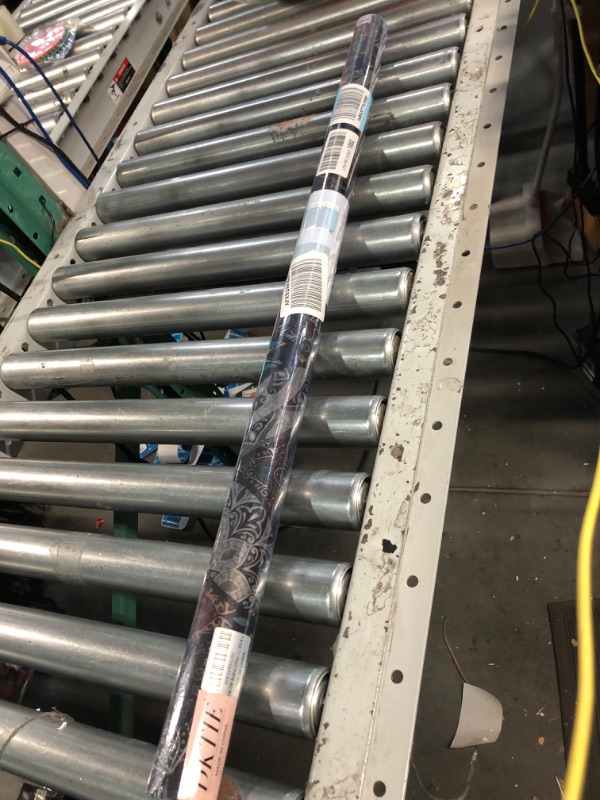 Photo 1 of DKTIE Boho Chic Window Privacy Film with Installation Tools -Peacock Blue 35.4" x 78.7" (with tools)