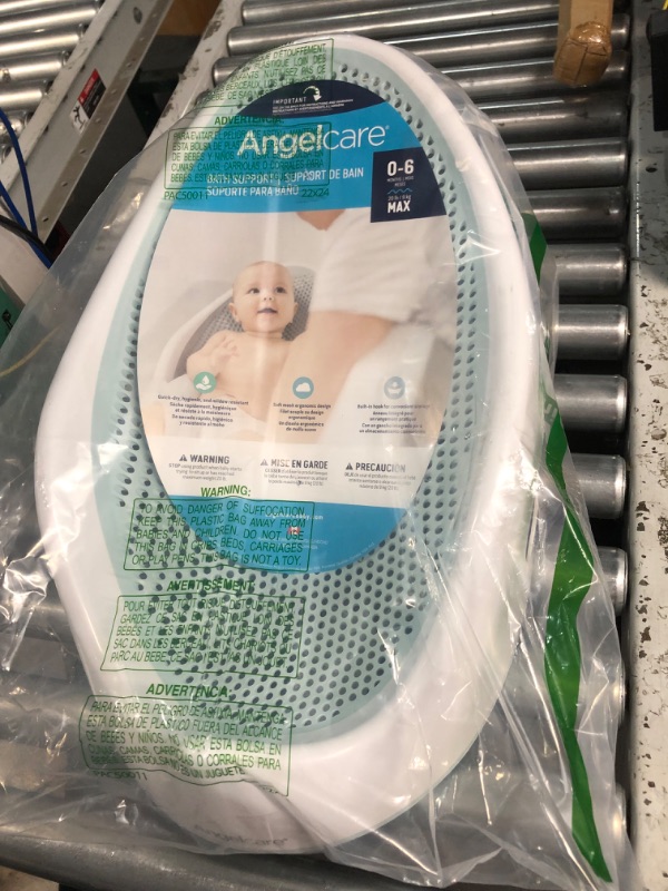 Photo 3 of Angelcare Baby Bath Support (Aqua) | Ideal for Babies Less than 6 Months Old