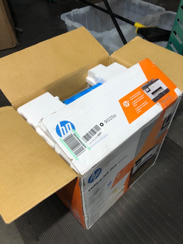 Photo 5 of HP OfficeJet Pro 9025e Wireless Color All-in-One Printer with Bonus 6 Months Instant Ink with HP+ 9025e - Advanced Printer