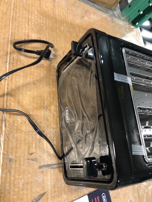 Photo 1 of Gevi Toaster 4 Slice,Led Display Touchscreen Bagel Toaster with Dual Control Panels of Bagel/Reheat/Defrost/Cancel/Toasting One Slice/Longer Function,6 Shade Setting Black-1