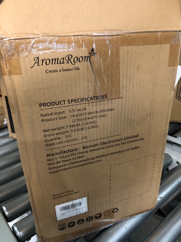 Photo 6 of Aroma Room Diaper Pail Anti-Odor, Individually Sealed Odor-Locking, Odor Free Baby Diaper Trash Can, Hands-Free Auto-Packing & Changing Bags