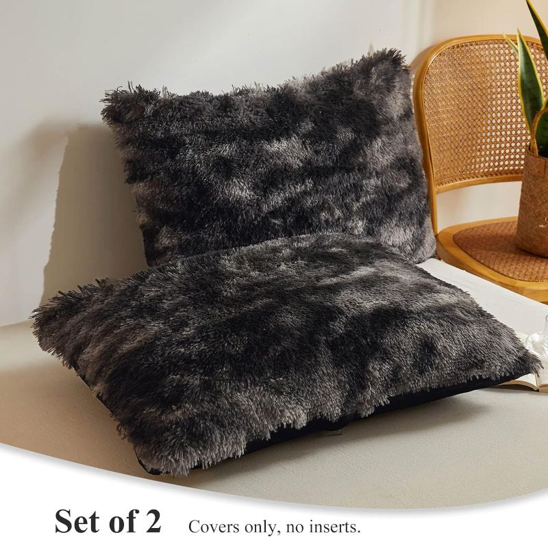 Photo 1 of (STOCK PHOTO FOR SAMPLE ONLY) - GIANT THROW PILLOW (GREY/BLACK) 