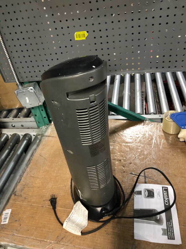 Photo 3 of **FOR PARTS ONLY** READ NOTES
Lasko Products Lasko 1500 Watt 2 Speed Ceramic Oscillating Tower Heater with Remote