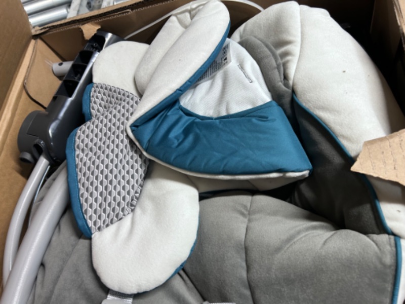 Photo 1 of ***MISSING PARTS - NOT FUNCTIONAL - FOR PARTS ONLY - SEE COMMENTS***
Graco DuetSoothe Swing and Rocker Sapphire