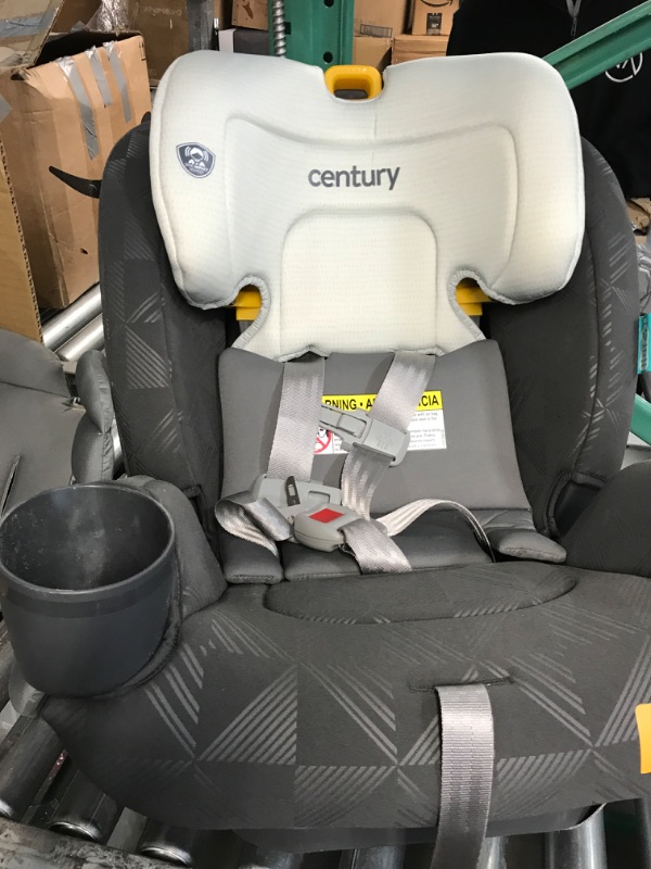 Photo 2 of ***USED - DIRTY***
Century Drive On 3-in-1 Car Seat – All-in-One Car Seat for Kids 5-100 lb, Metro