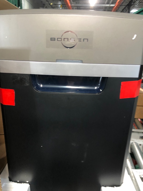 Photo 4 of BONSEN Heavy Duty Paper Shredder, 24-Sheet Cross-Cut  40-Min Continuous Running Time, 