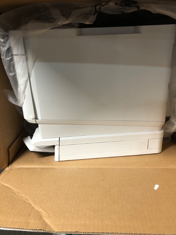Photo 3 of ***READ NOTES***HP Color LaserJet Pro M283fdw Wireless All-in-One Laser Printer, Remote Mobile Print, Scan & Copy, Duplex Printing, Works with Alexa (7KW75A), White