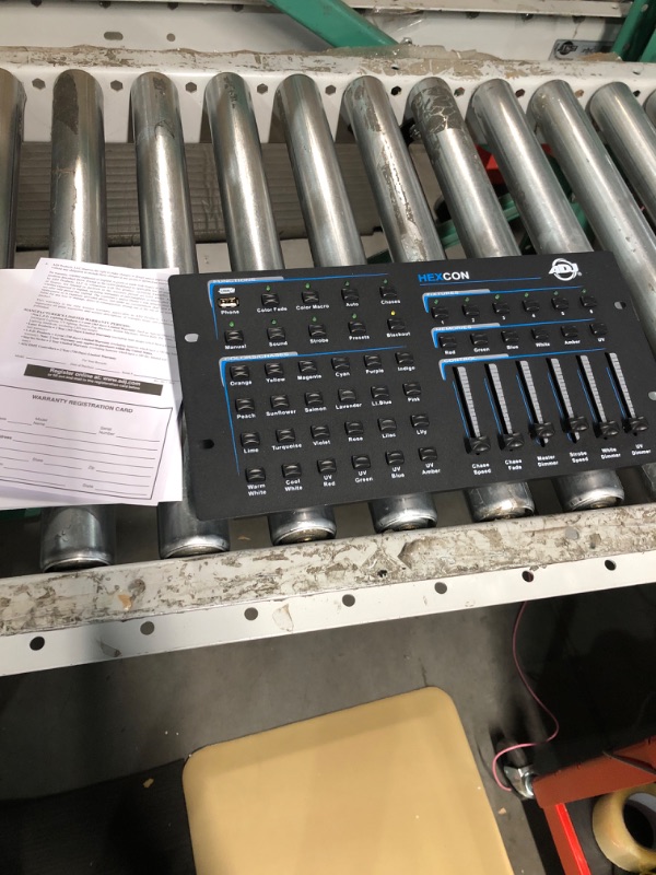 Photo 2 of (READ NOTES) ADJ Products HEXCON HEX SERIE DMX controller, 6 CHNL