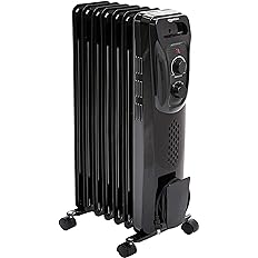 Photo 1 of **PARTS ONLY DOES NOT POWER ON**
Indoor Portable Radiator Heater, BLACK 