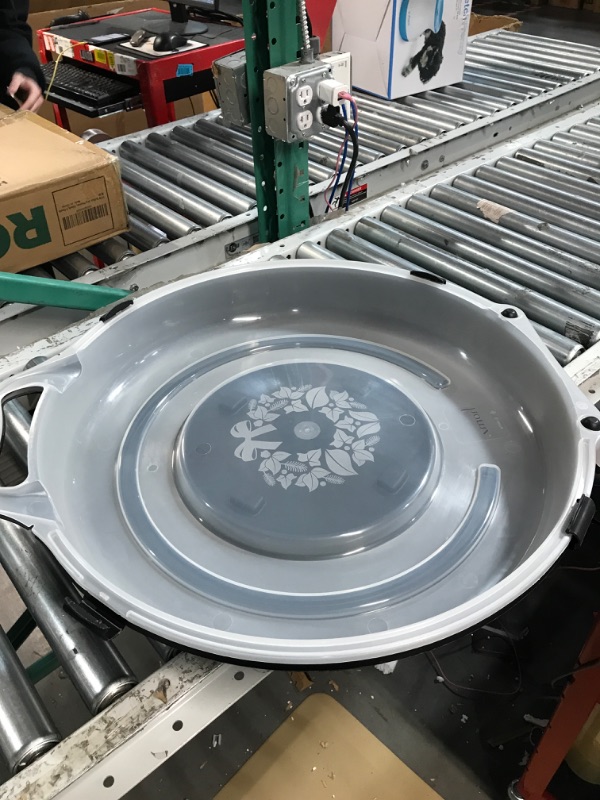 HOMZ Holiday Wreath Plastic Storage Containers, Holds Up to 24” Diameter BLACK for sale Mesa