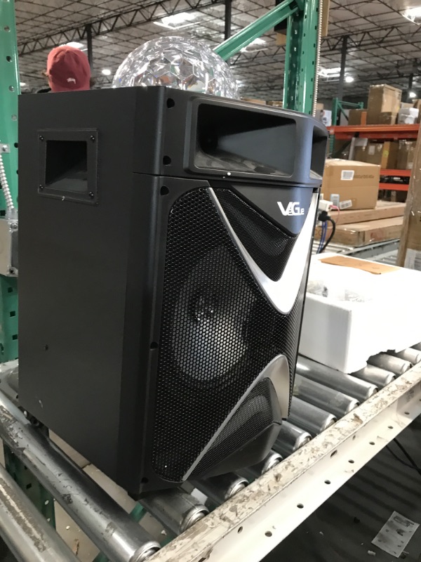 Photo 2 of 10'' Big Subwoofer, Portable Bluetooth PA Singing Speaker System