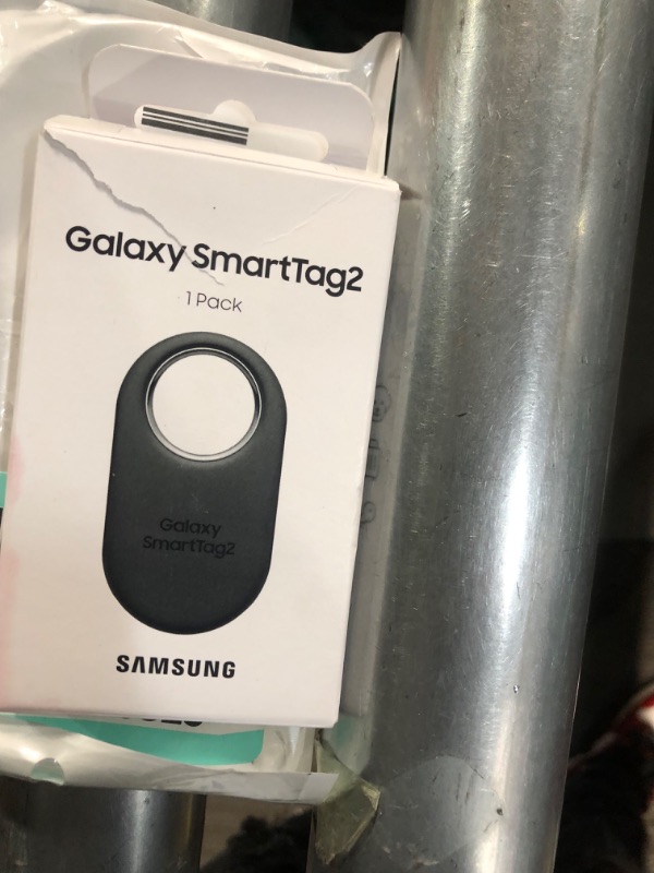 Photo 3 of SAMSUNG Galaxy SmartTag2, Bluetooth Tracker, Smart Tag GPS Locator Tracking Device, Item Finder for Keys, Wallet, Luggage, Pets, Use w/Phones and Tablets Android 11 or Later, 2023, 1 Pack, Black