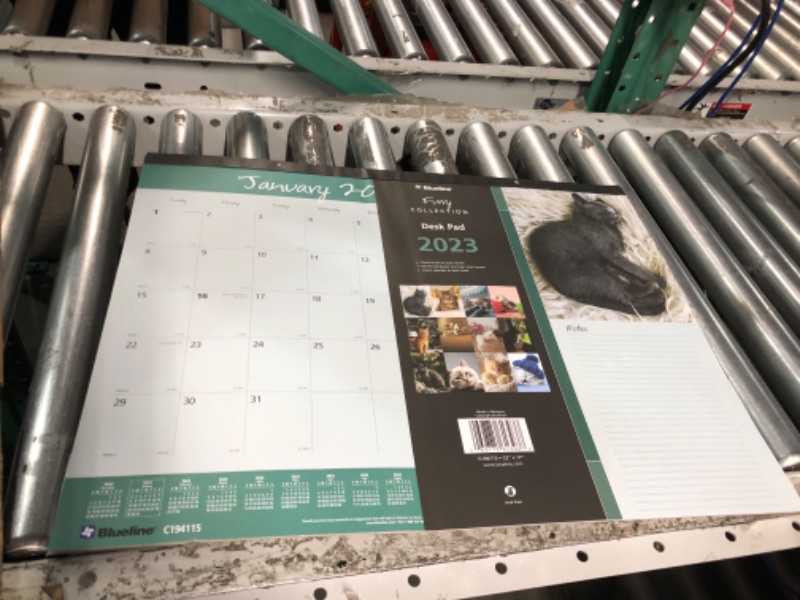 Photo 2 of Blueline 2023 Monthly Desk Pad Calendar, 12 Months, January to December, 22" x 17"