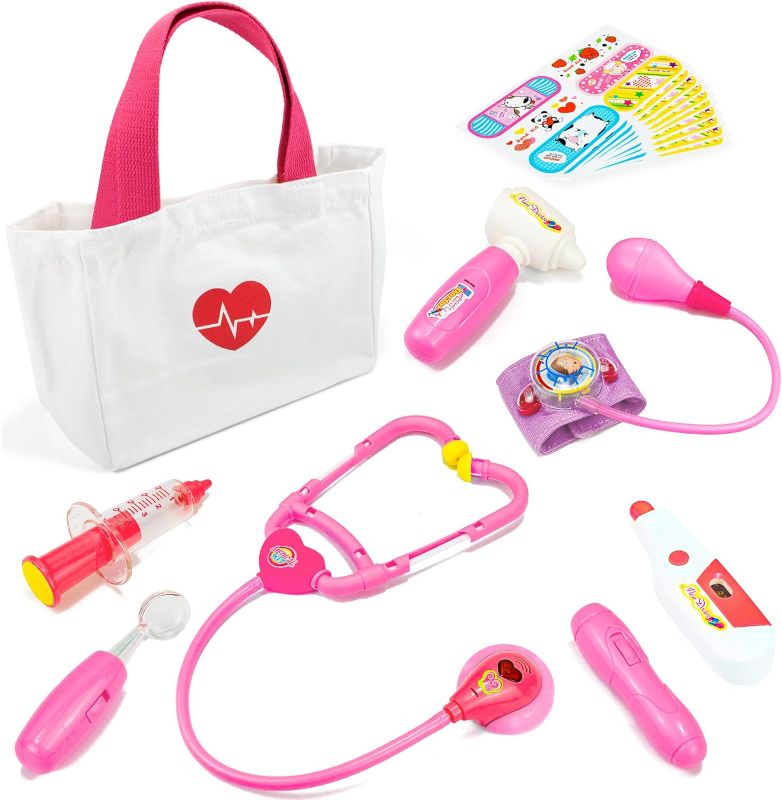 Photo 1 of Bag Pretend Play Toys, Durable Medical Kit with Toy