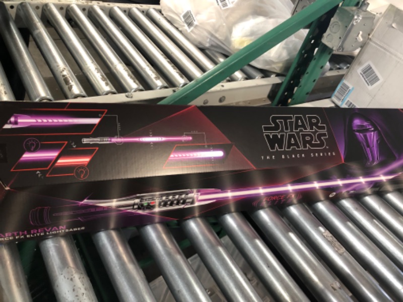 Photo 1 of STAR WARS The Black Series Darth Revan Force FX Elite Electronic Lightsaber with LED and Sound Effects