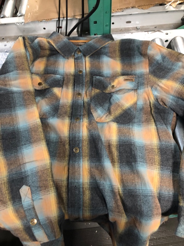 Photo 2 of * used * missing a button * 
Legendary Whitetails Men's Archer Flannel Thermal Lined Shirt Jacket, Quilted Insulated Plaid Work 