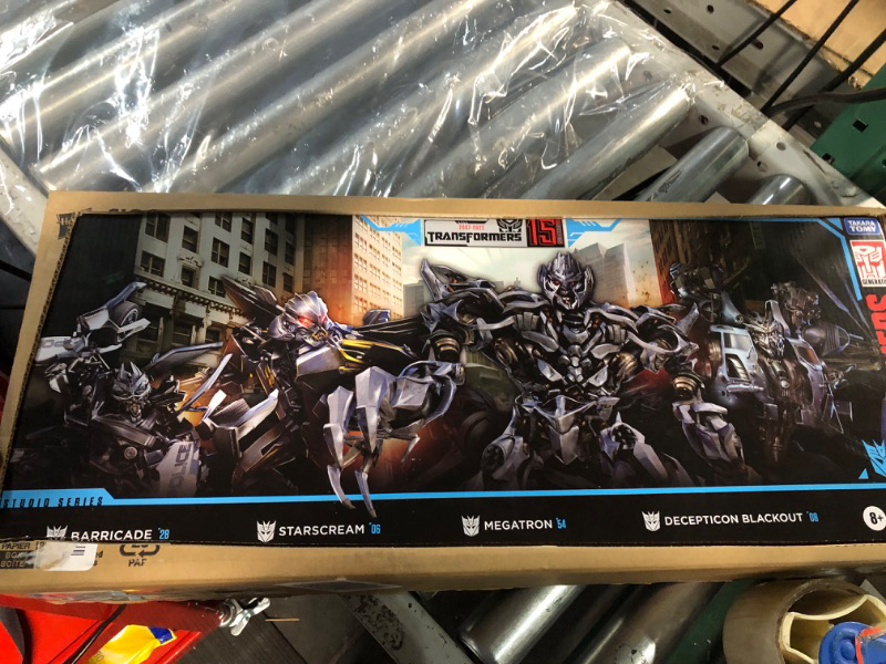 Photo 2 of *MISSING 2 FIGURES** Transformers Toys Studio Series Movie 1 15th Anniversary Decepticon Multipack, with 4 Action Figures 