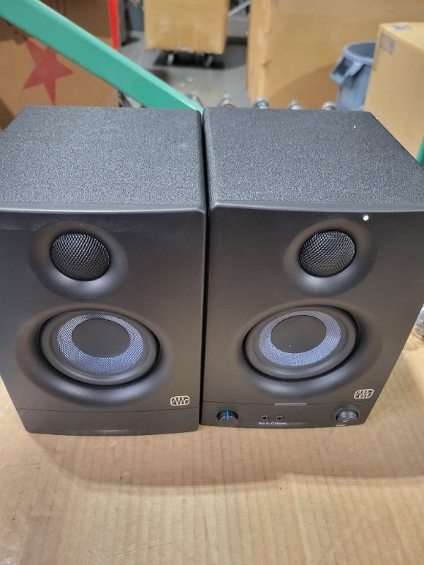 Photo 2 of PreSonus Eris 3.5 Gen 2 — 3.5-inch Powered Desktop Speakers for Multimedia, Gaming, Studio-Quality Music Production, 50W Power 3.5" Studio Monitors (Pair) 2nd Generation