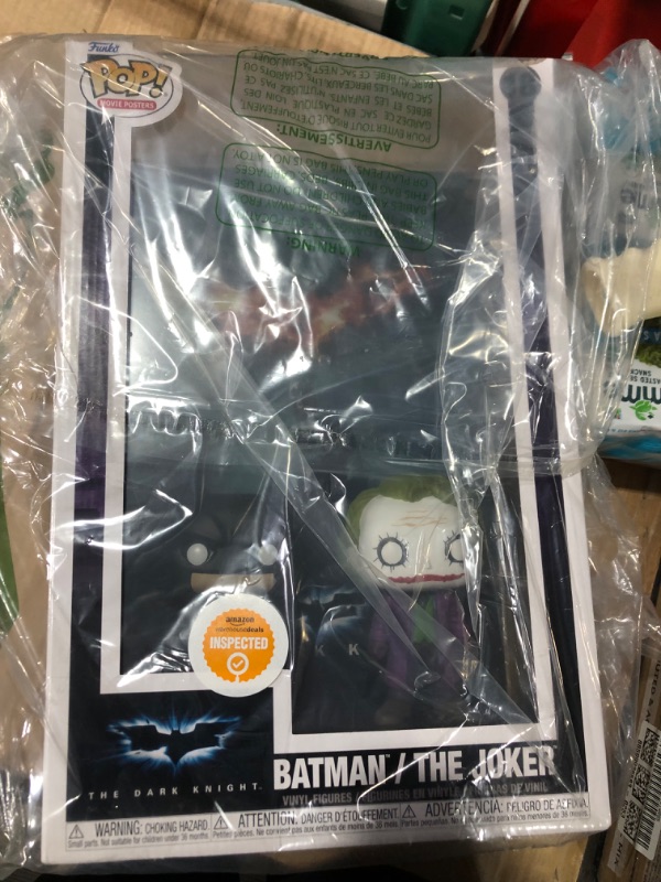 Photo 4 of **SEE NOTES** Funko Pop! Movie Poster: The Dark Knight - Batman, The Joker