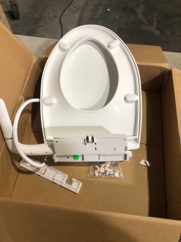 Photo 3 of ***DAMAGED - CRACKED - SEE COMMENTS***
KOHLER K-5724-0 Puretide Bidet Toilet Seat White