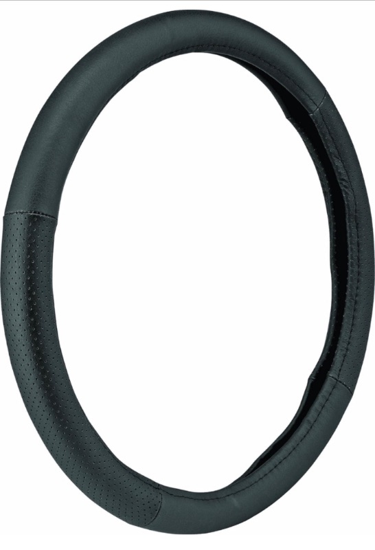 Photo 1 of Bell Automotive 22-1-52763-8 Universal Leather Steering Wheel Cover, Black