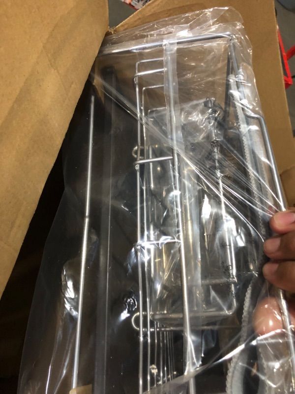 Photo 1 of ***USED - LIKELY MISSING PARTS - UNABLE TO VERIFY FUNCTIONALITY***
Dish Drying Rack for Kitchen Counter- Space-Saving, Extra top Dish Rack with a Cutlery Holder for Dishes, Spoons and Forks,Stainless Steel Silver