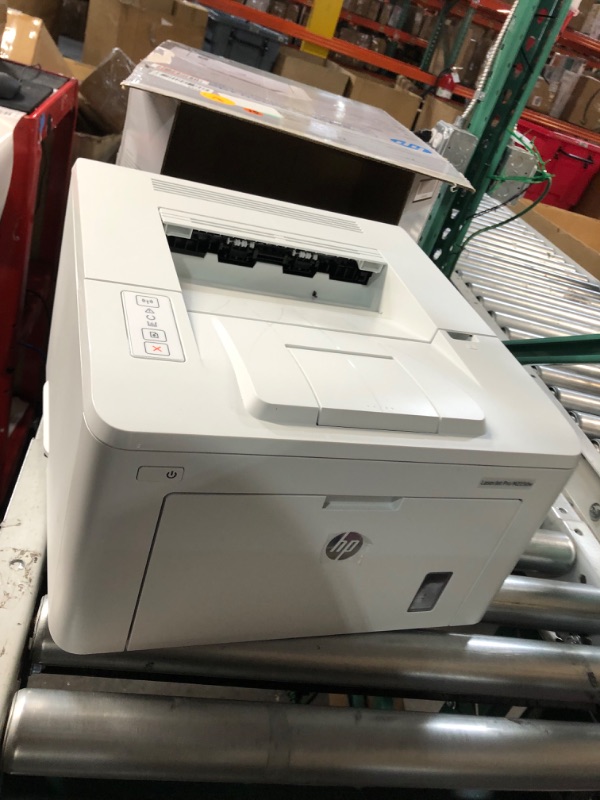 Photo 2 of HP LaserJet Pro M203dw Wireless Monochrome Printer with built-in Ethernet & 2-sided printing, works with Alexa (G3Q47A)