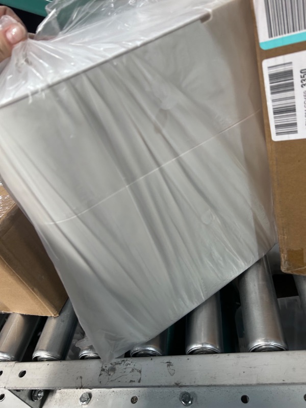 Photo 1 of ***STOCK PHOTO FOR REFERENCE*** White Automatic Bathroom Trash can