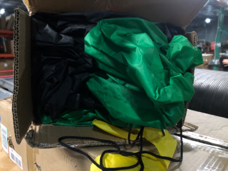 Photo 1 of 14FT Christmas Santa Inflatables, Giant Inflatable Santa with Gift Bag