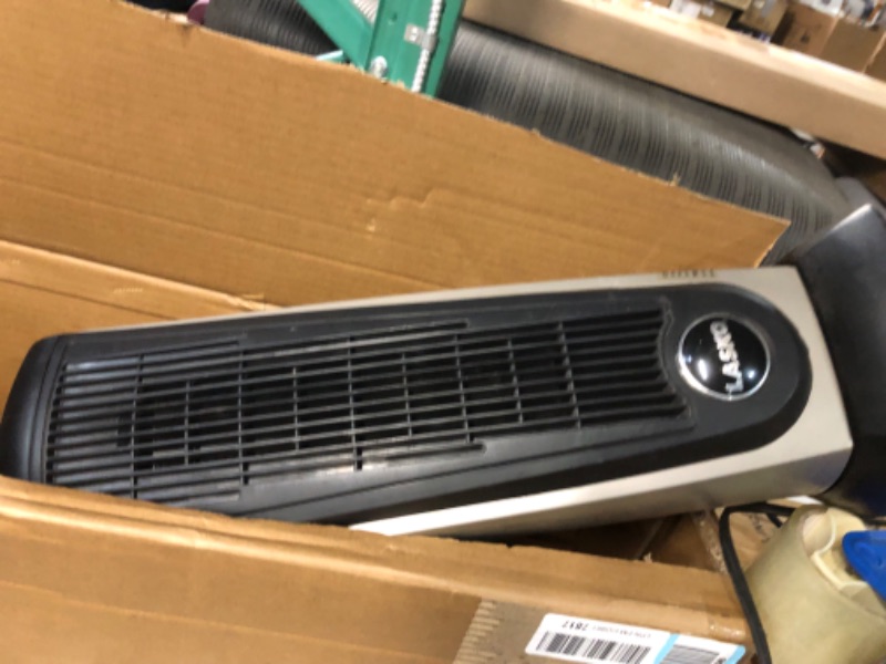 Photo 2 of ***USED - UNABLE TO TEST - MISSING REMOTE***
Lasko Produts Lasko 1500 Watt 2 Speed Ceramic Oscillating Tower Heater with Remote