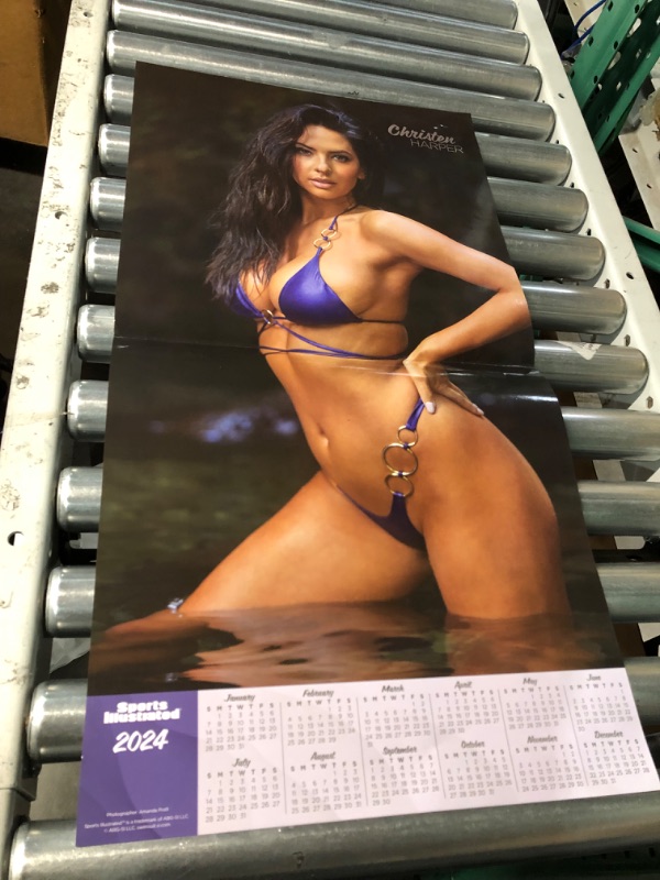 Photo 4 of 2024 Sports Illustrated Swimsuit Deluxe Wall Calendar (comes with poster)