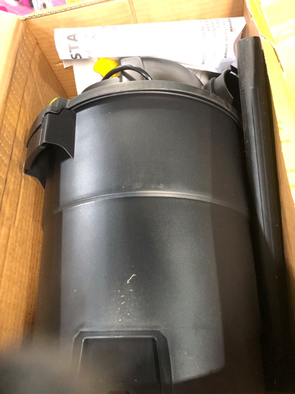 Photo 1 of *MISSING ATTACHMENTS* Stanley - SL18116P Wet/Dry Vacuum, 6 Gallon, 4 Horsepower Black
