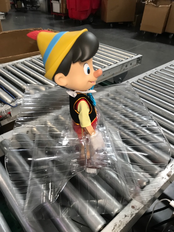 Photo 3 of ***USED - DAMAGED - DENTED ON HEAD***
Super7 Supersize Disney Pinocchio - 16" Disney Action Figure with Fabric Clothing