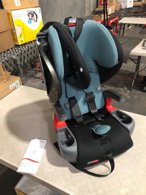 Photo 9 of ***DAMAGED - DIRTY - SEE PICTURES***
Britax Grow with You ClickTight Harness-2-Booster Car Seat, 2-in-1 High Back Booster, Green Contour
