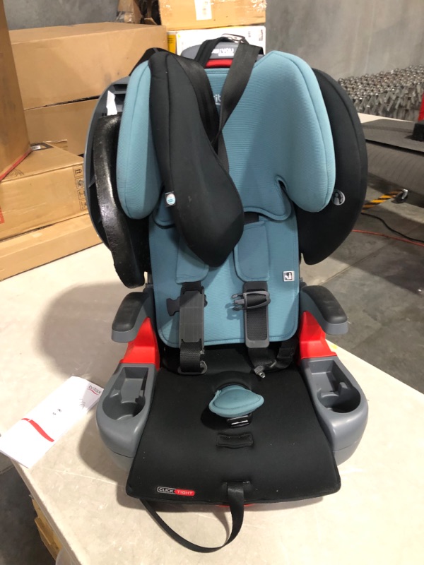 Photo 10 of ***DAMAGED - DIRTY - SEE PICTURES***
Britax Grow with You ClickTight Harness-2-Booster Car Seat, 2-in-1 High Back Booster, Green Contour
