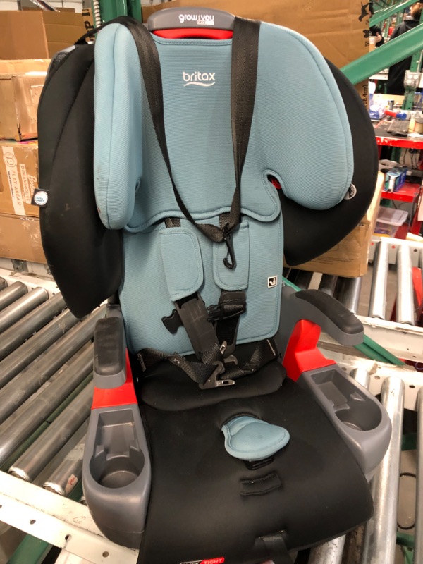 Photo 4 of ***DAMAGED - DIRTY - SEE PICTURES***
Britax Grow with You ClickTight Harness-2-Booster Car Seat, 2-in-1 High Back Booster, Green Contour
