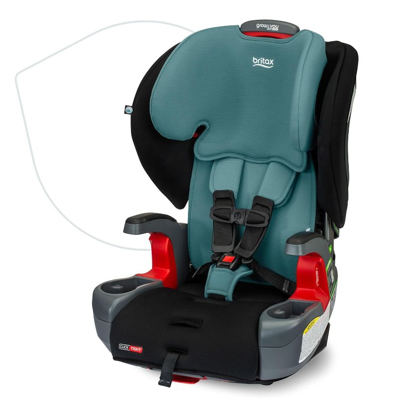 Photo 1 of ***DAMAGED - DIRTY - SEE PICTURES***
Britax Grow with You ClickTight Harness-2-Booster Car Seat, 2-in-1 High Back Booster, Green Contour
