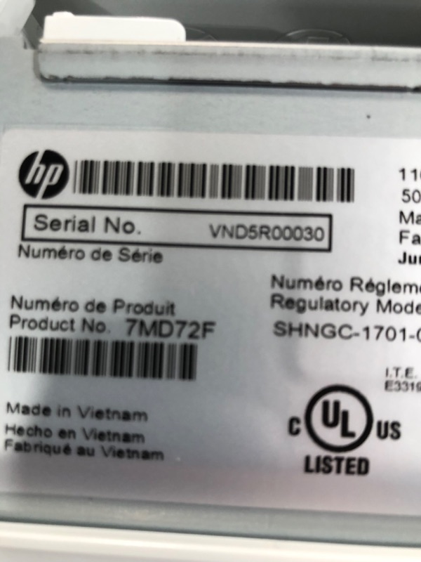 Photo 5 of HP LaserJet MFP M140w Wireless Black and White All-in-One Printer (7MD72F), White New Version: M140w